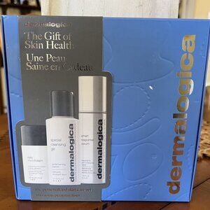 dermalogica set: smart response serum, special cleansing gel, daily microfoliant